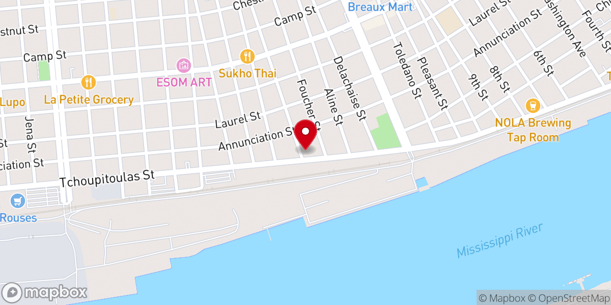 Map showing location of Global Maritime Ministries Inc