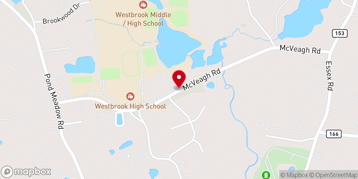 Map showing location of Saint Marks Roman Catholic Church