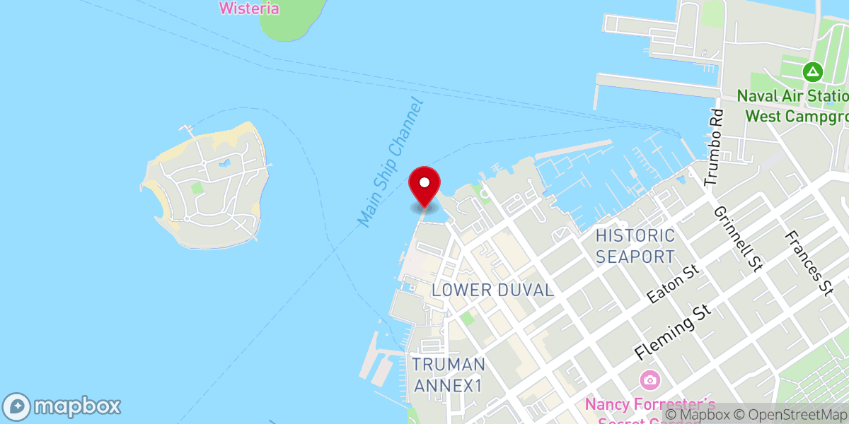 Map showing location of The Ocean Terrace