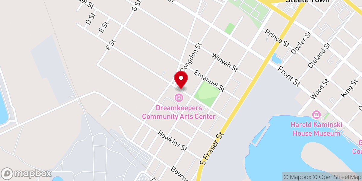 Map showing location of Deep Revelation Holiness Church