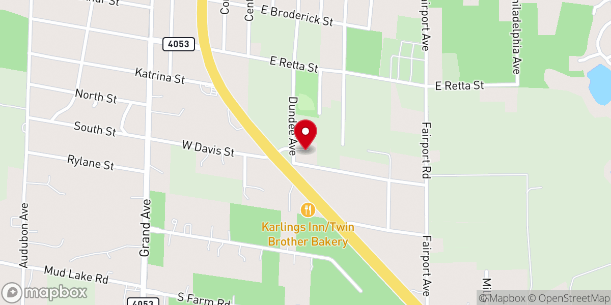 Map showing location of Church of God of Prophecy Deleon Springs, Inc.