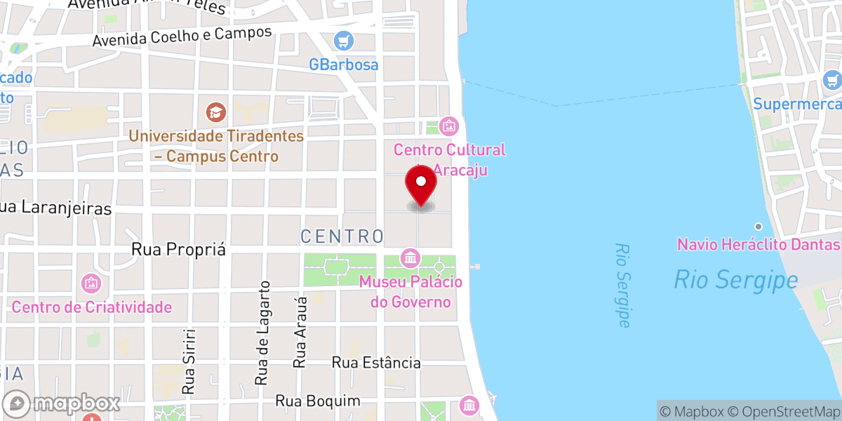Map showing location of Capela São Salvador
