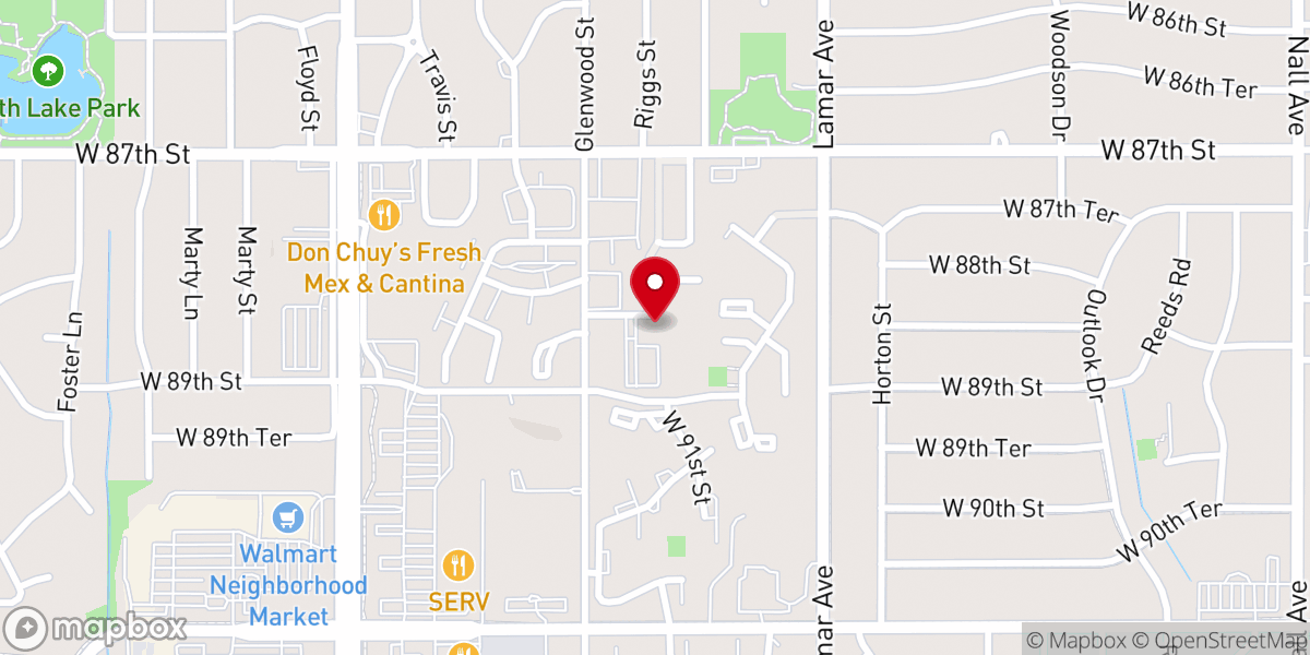 Map showing location of Adventist Church