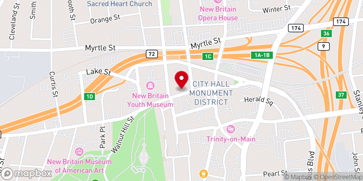 Map showing location of Iglesia Pentecostal Senda De Bendicion