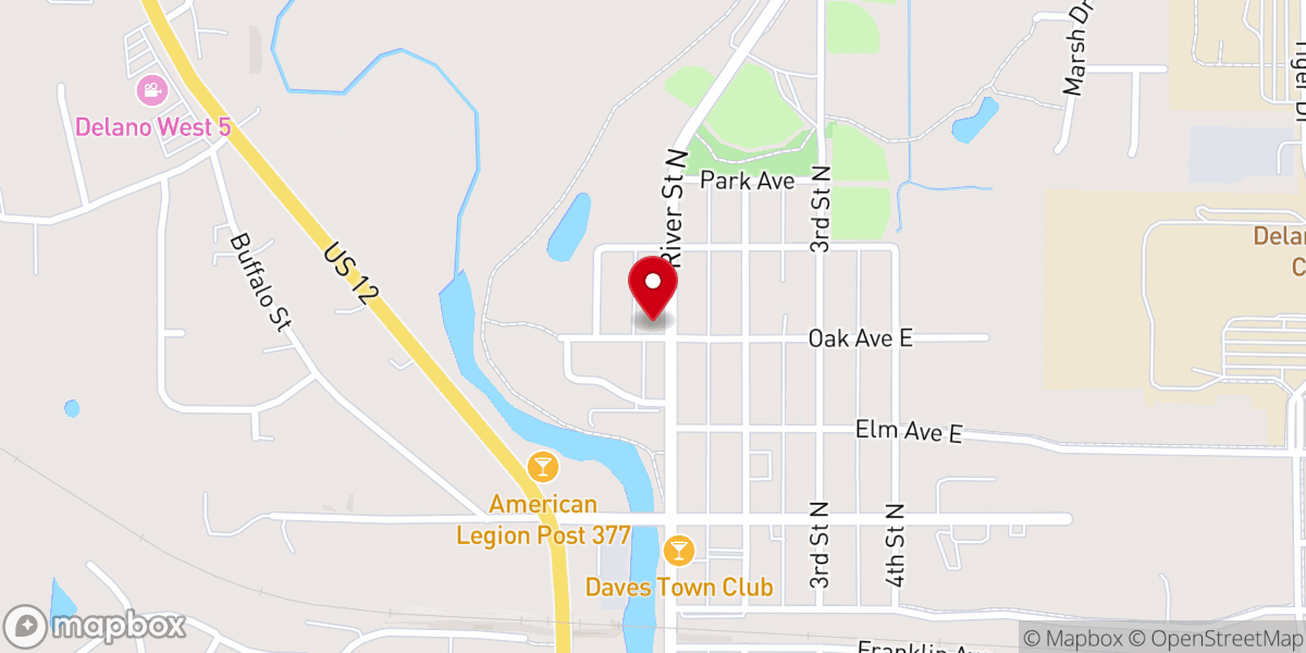 Map showing location of Church of St. Maximilian Kolbe-St. Joseph Campus