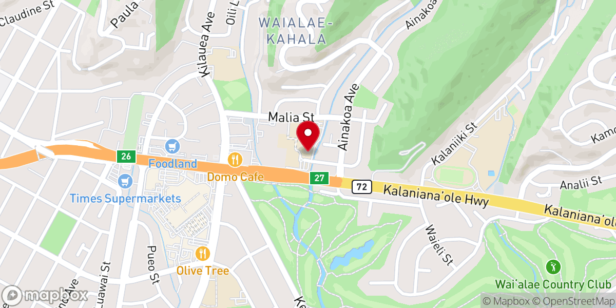 Map showing location of Mary, Star of the Sea Roman Catholic Church