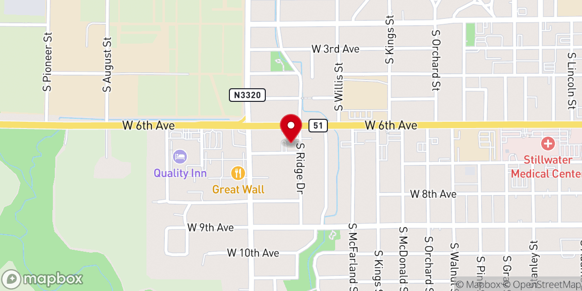 Map showing location of Christian Science Society
