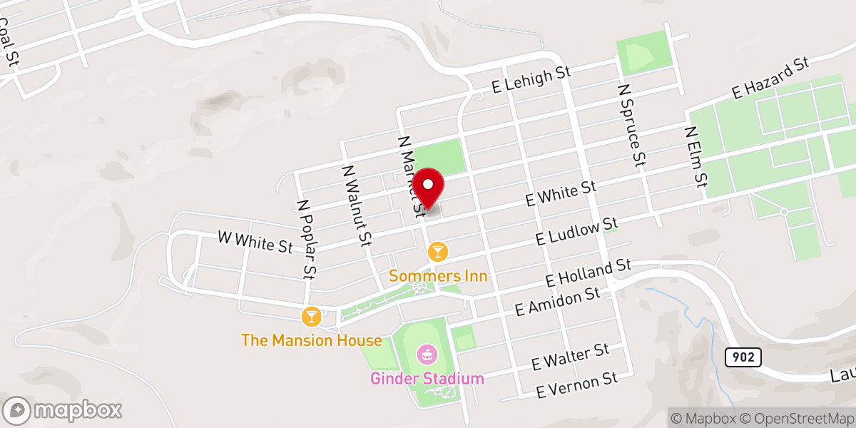 Map showing location of Hope of Christ Presbyterian