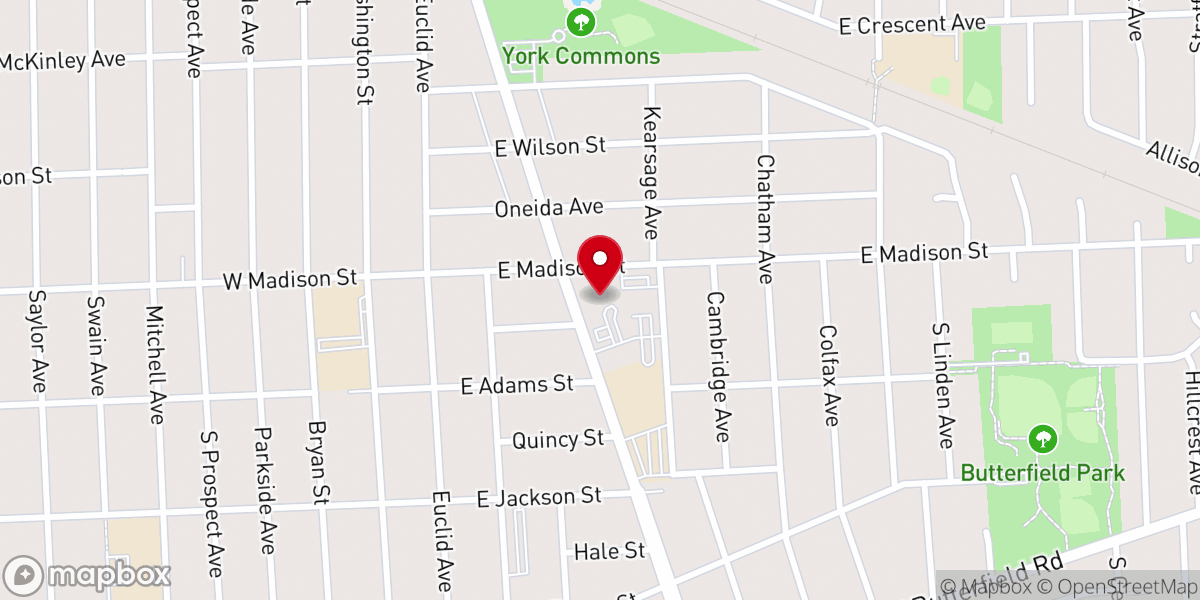 Map showing location of Visitation Catholic Church