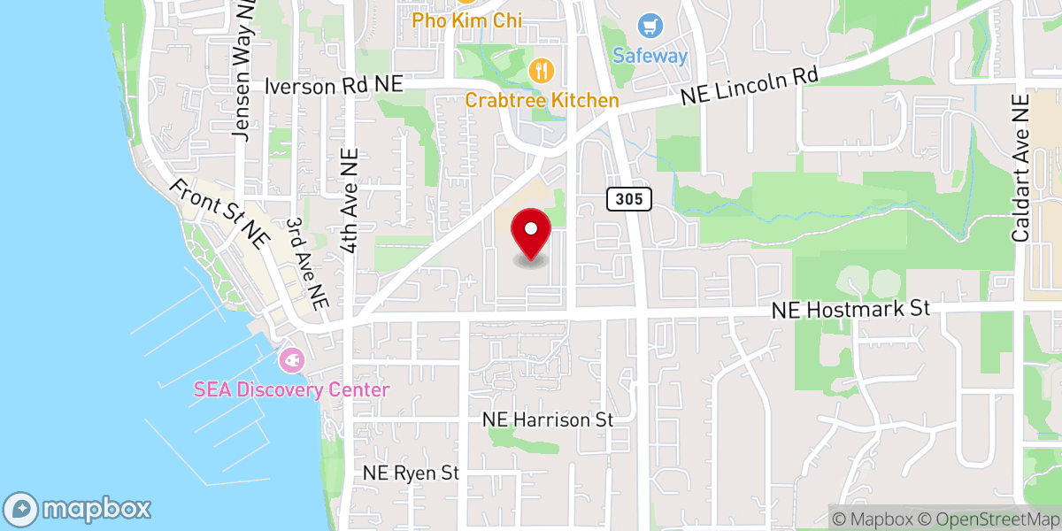 Map showing location of Gateway Fellowship