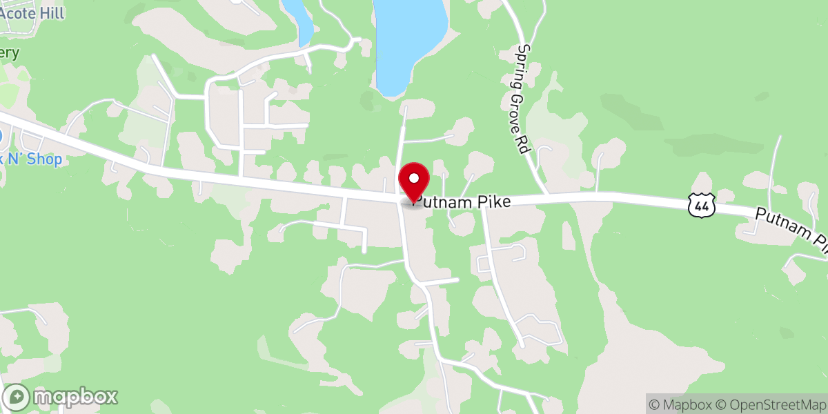 Map showing location of Glad Tidings Assembly of God Church