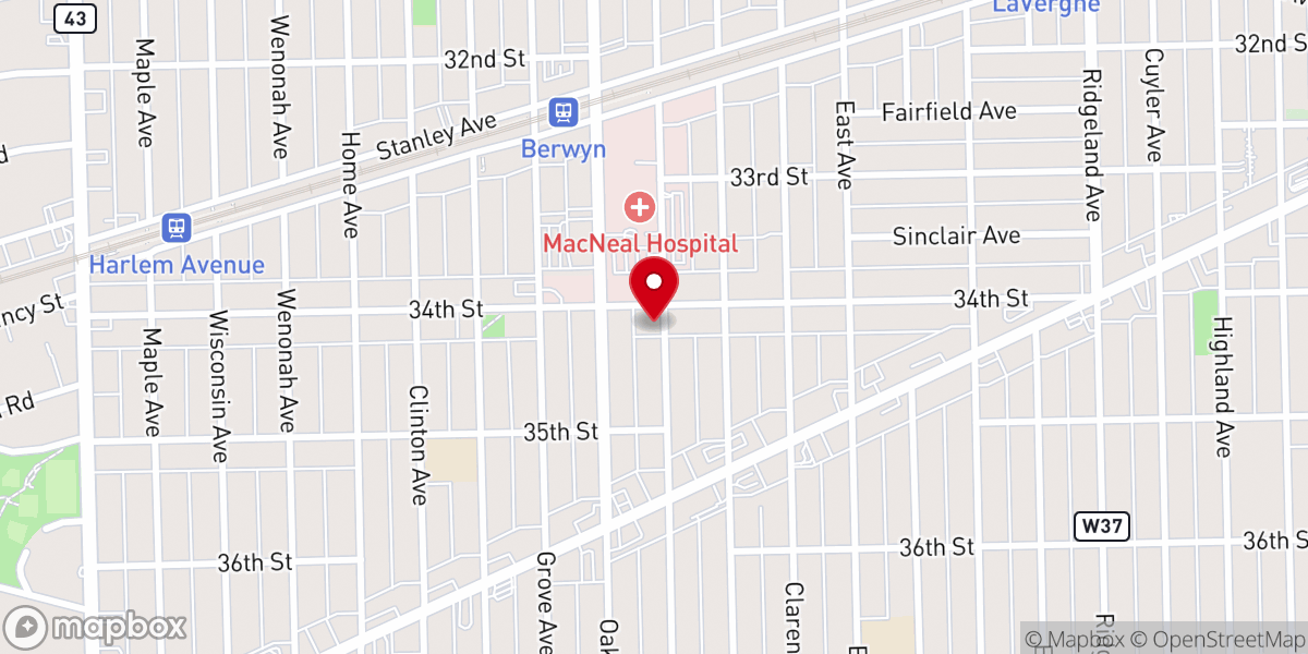 Map showing location of St Michael And All Angels Episcopal Church