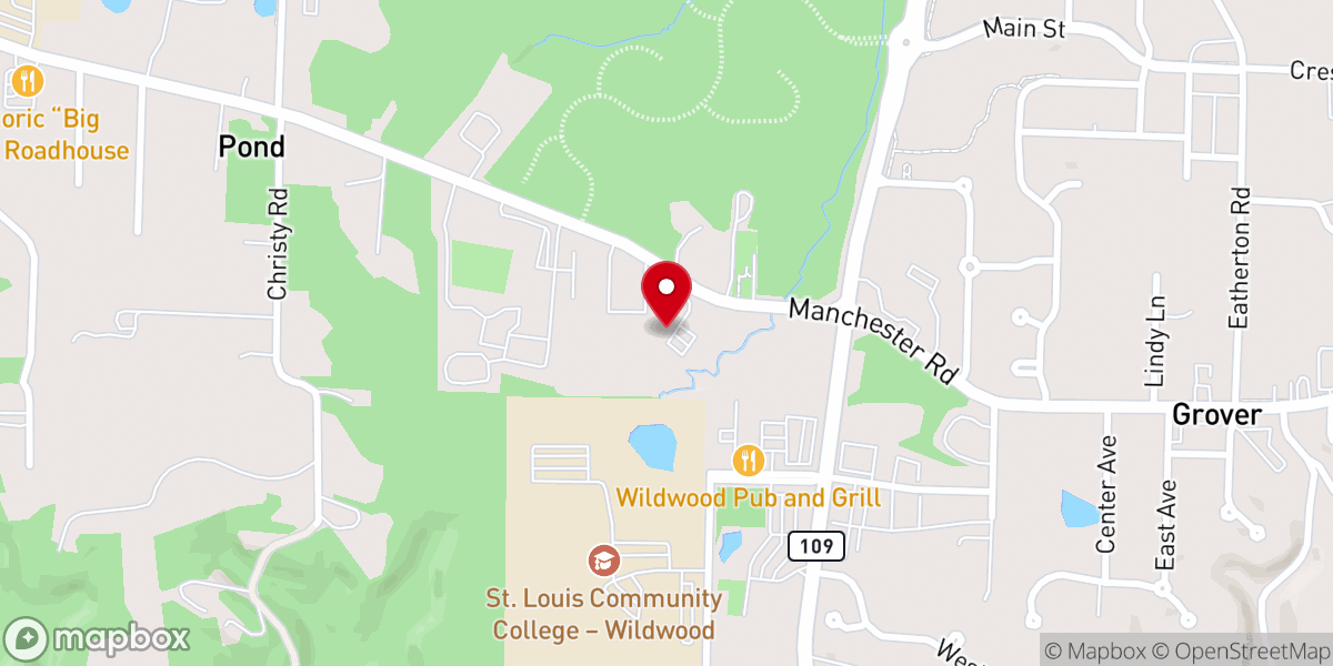 Map showing location of Emmanuel Presbyterian