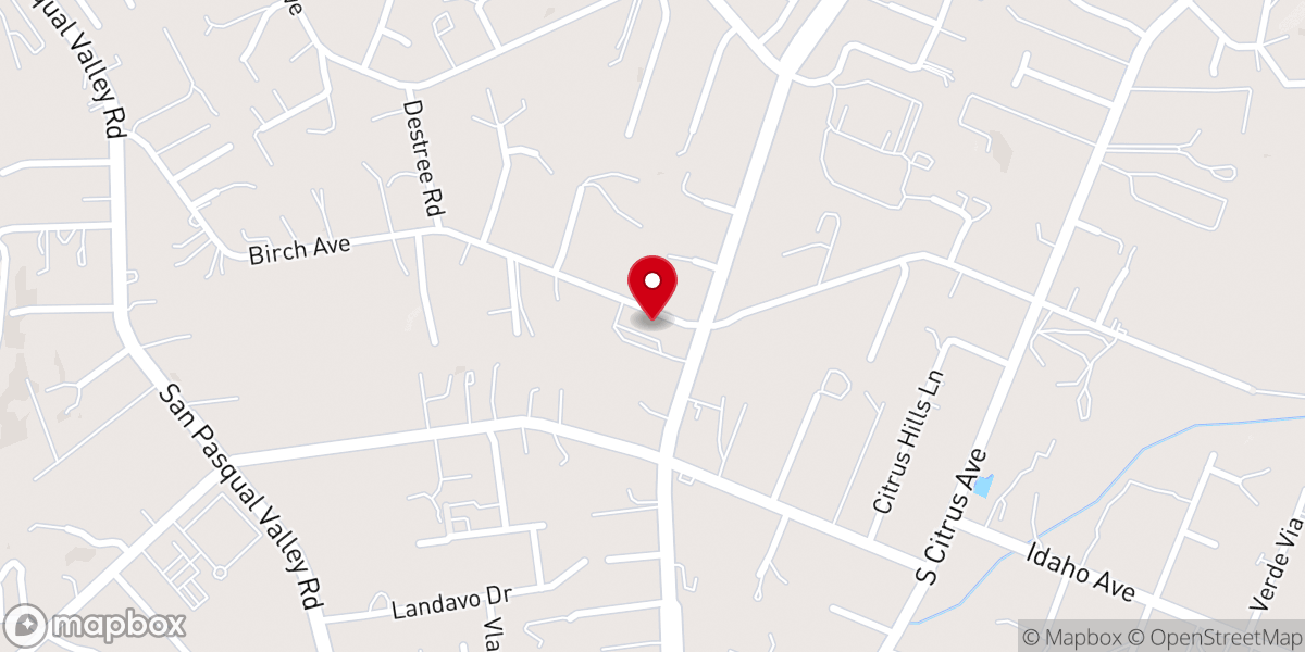 Map showing location of Holy Cross Coptic Orthodox Church - San Diego, CA