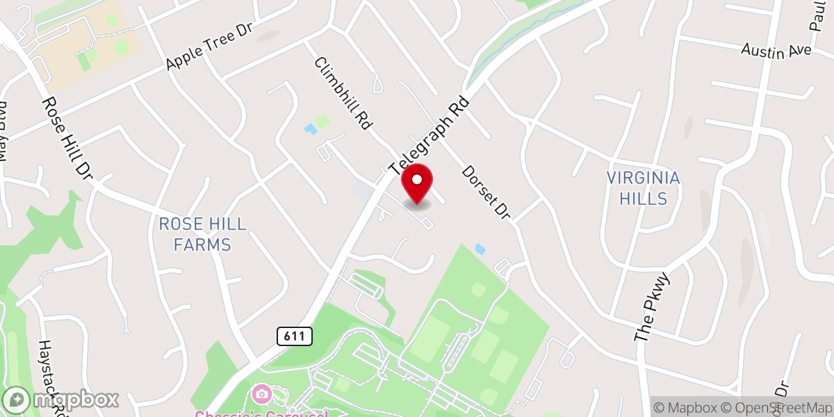 Map showing location of Lighthouse Worship Center