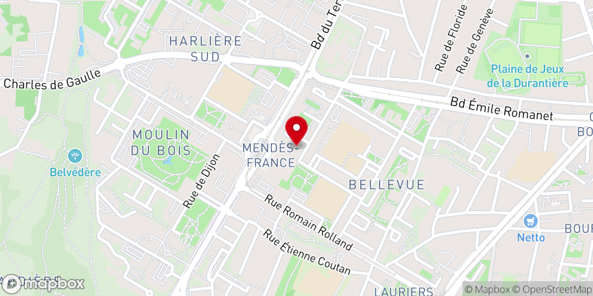 Map showing location of Eglise Saint-Etienne