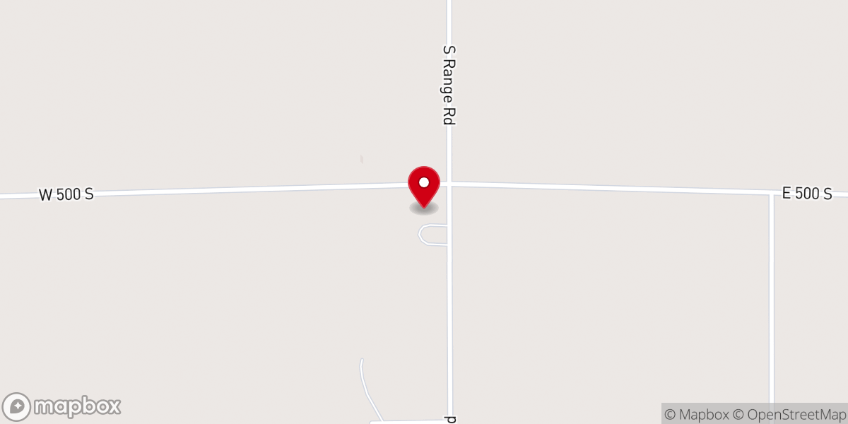 Map showing location of Twin Bridges United Baptist Church