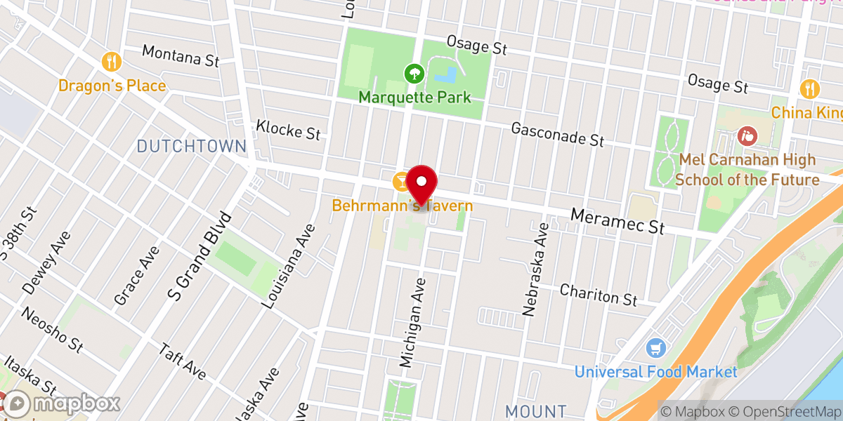 Map showing location of St Anthony of Padua Catholic Church