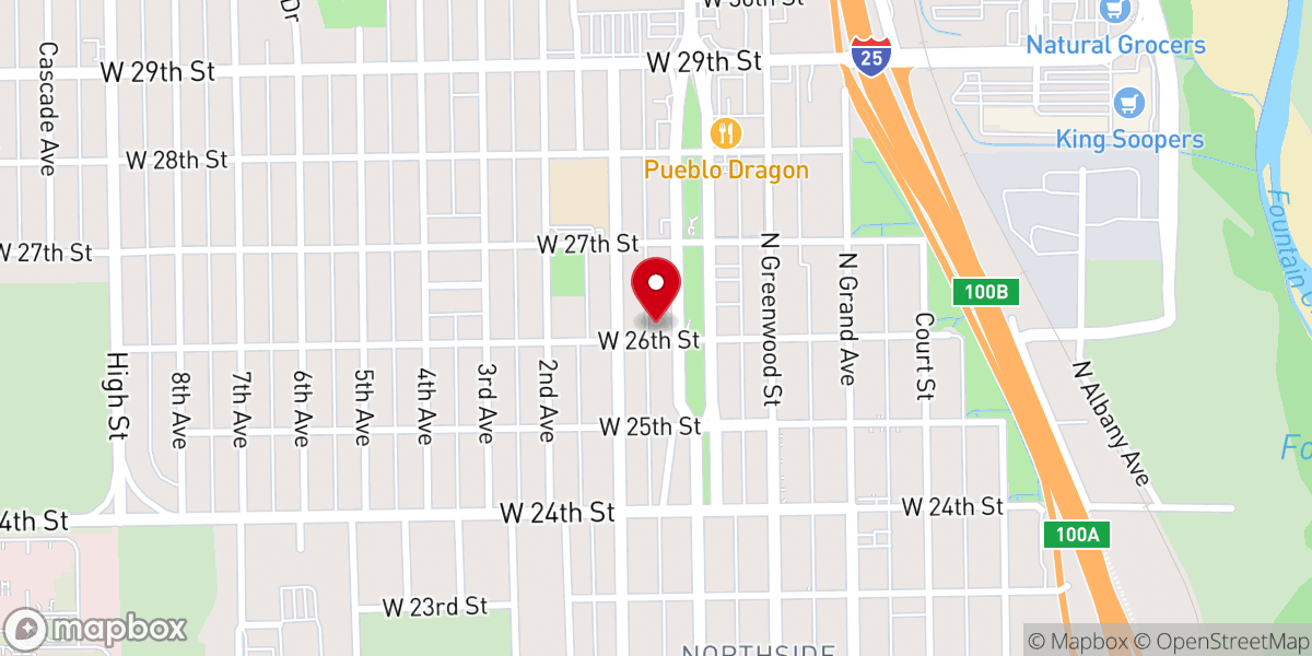 Map showing location of City Of The Lord Foursquare Church