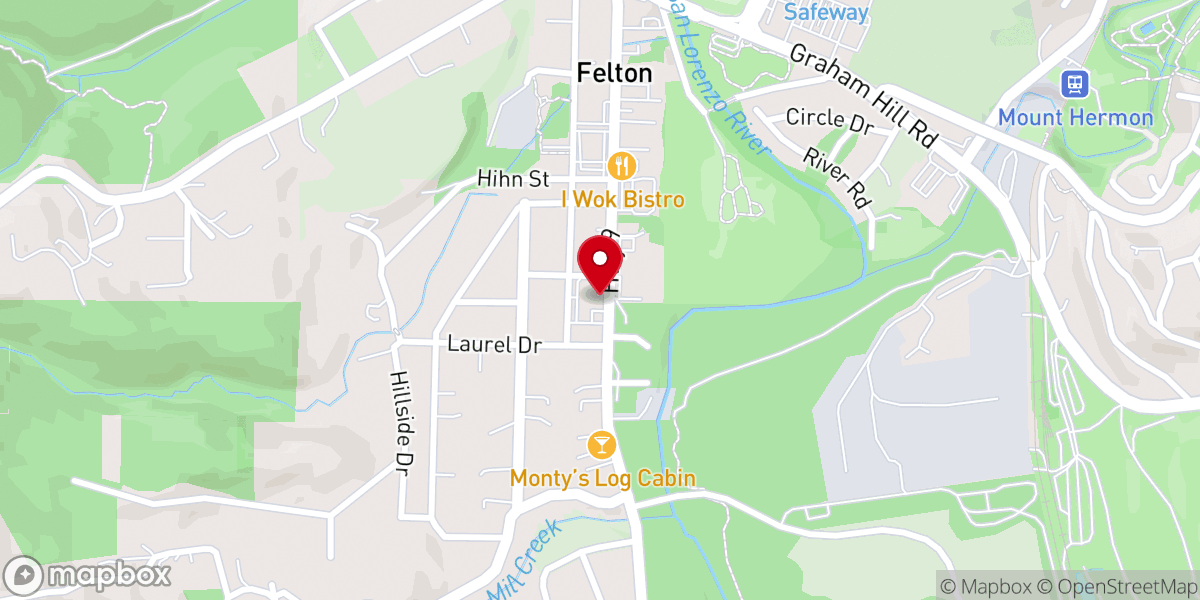 Map showing location of St Johns Church