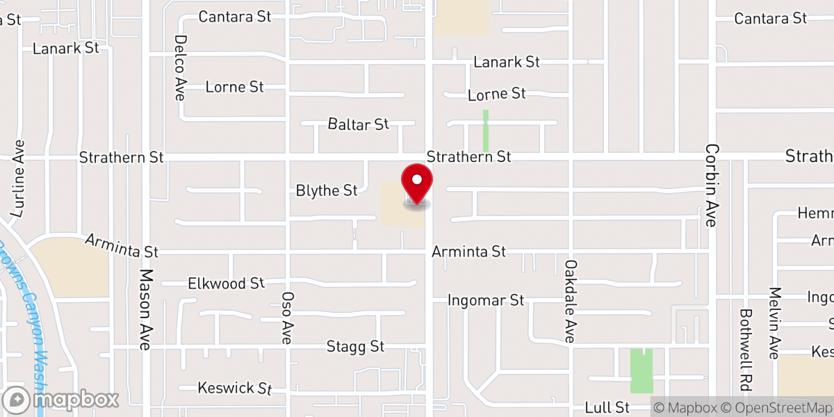Map showing location of Christ Community Church
