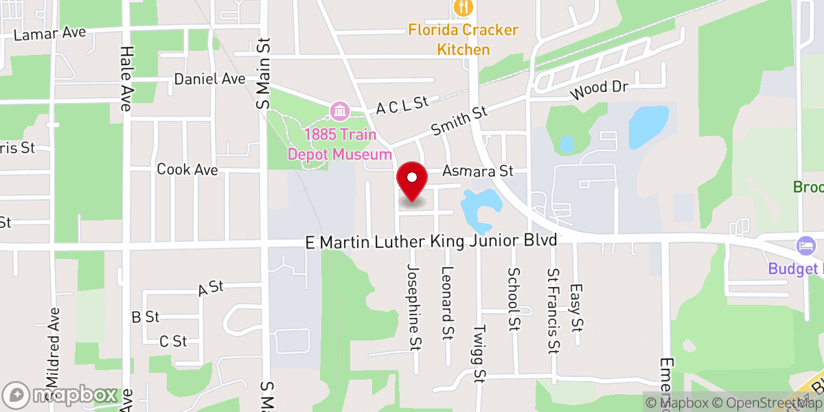 Map showing location of New Jerusalem Church of God