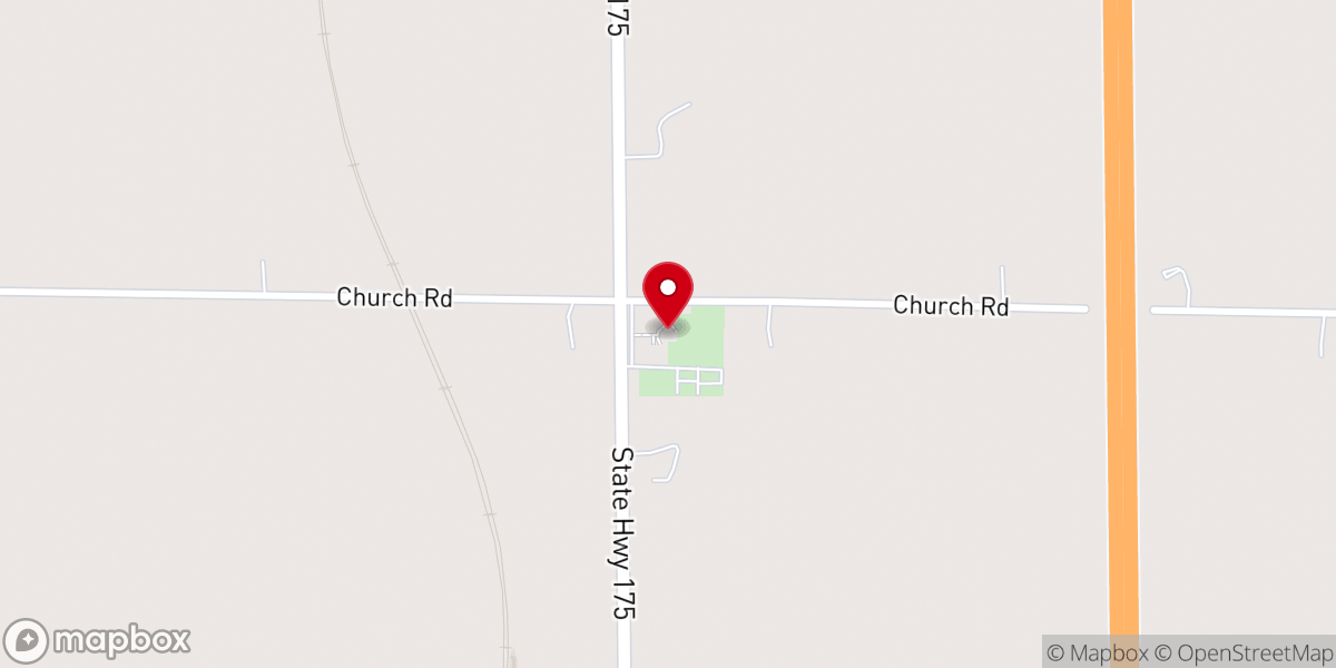 Map showing location of Sons of Zebedee — St. John Catholic Church