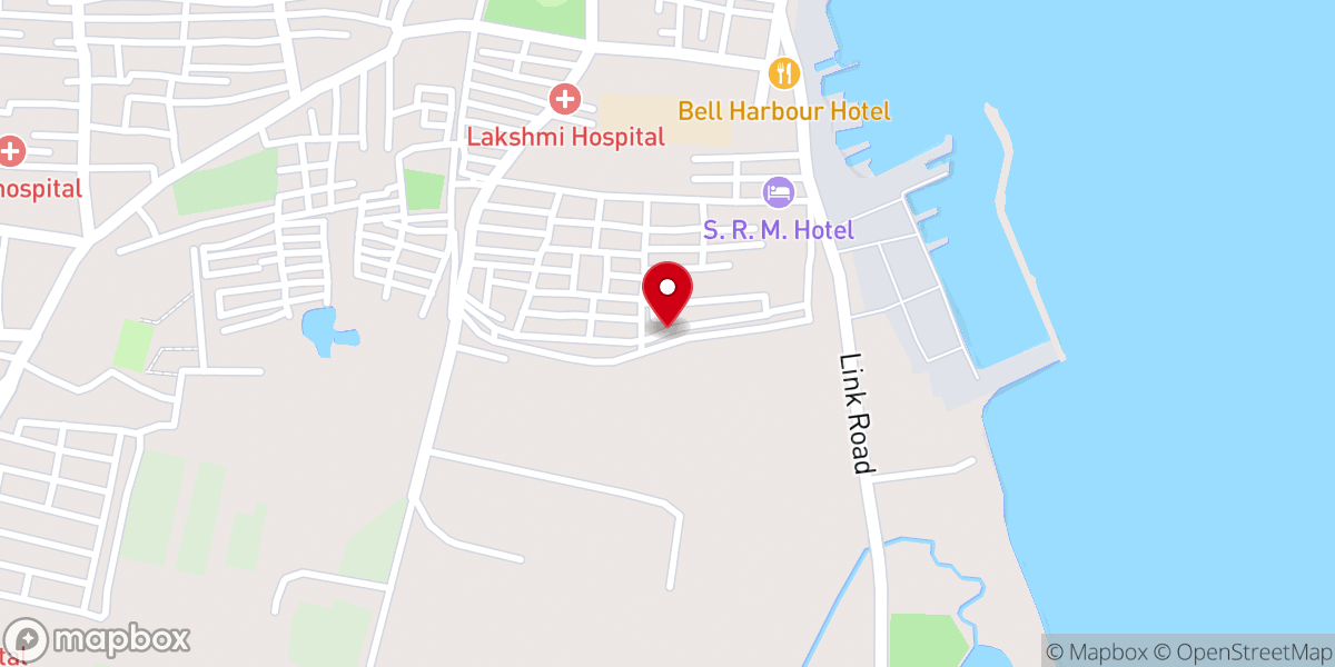 Map showing location of Mizpah Prayer Missionary Ministry