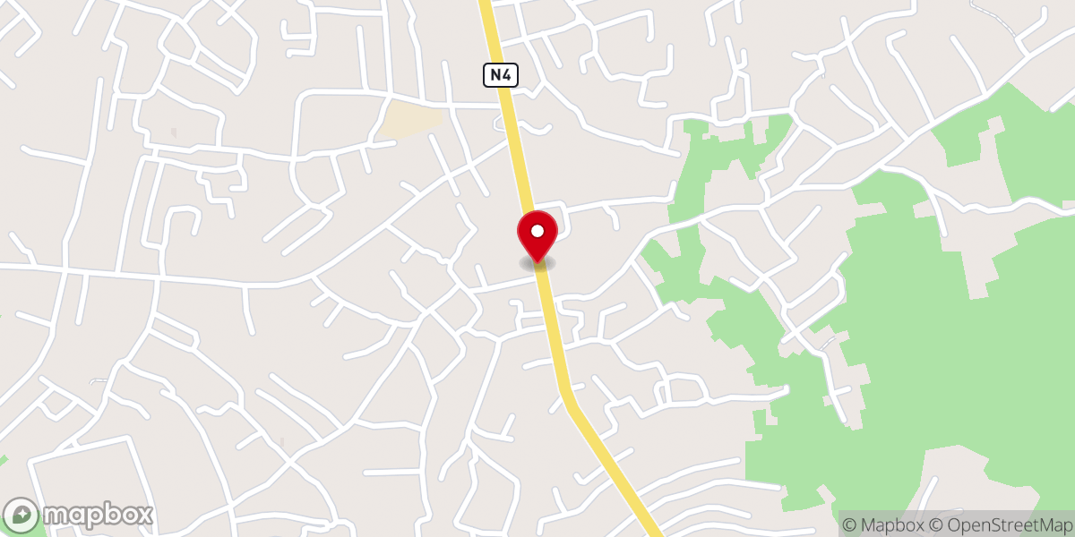 Map showing location of THE METHODIST CHURCH GHANA EBENEZER SOCIETY OKORASE