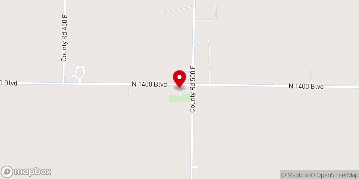 Map showing location of St Sebastian Catholic Church