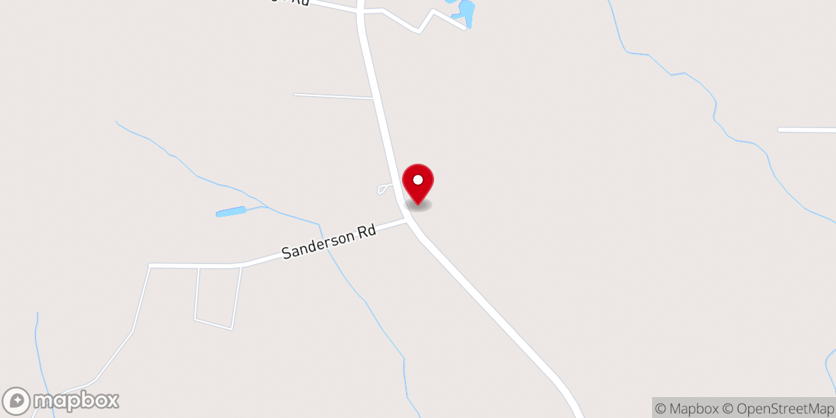 Map showing location of New Elders Chapel AME Zion Church