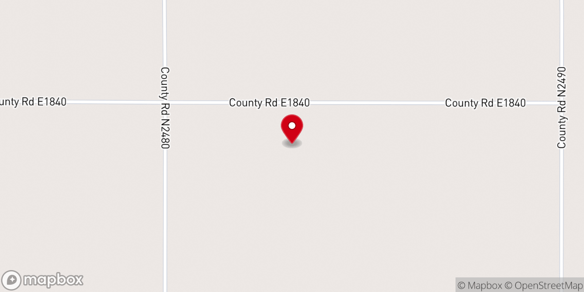 Map showing location of Ahpeatone Church