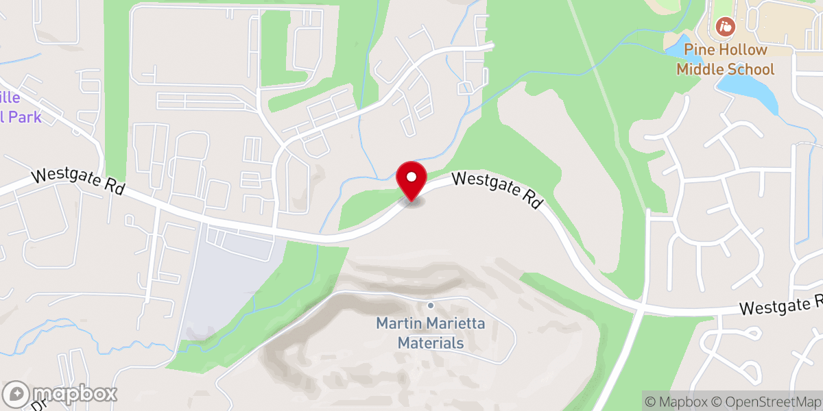 Map showing location of Royal Priesthood Christian Ministries