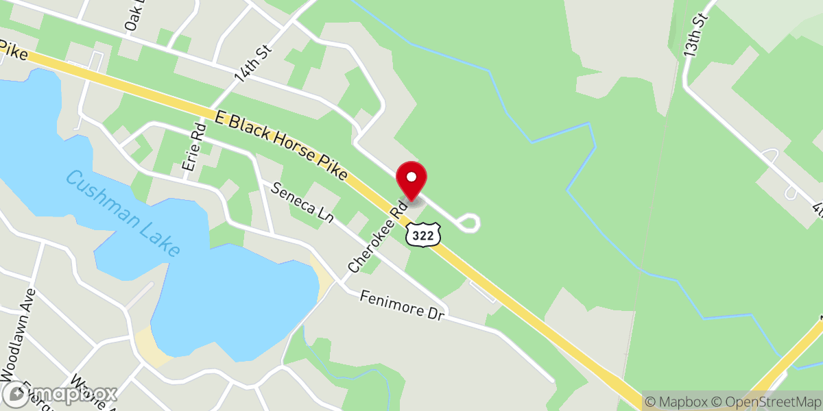 Map showing location of Intercersores de Cristo A/D Church