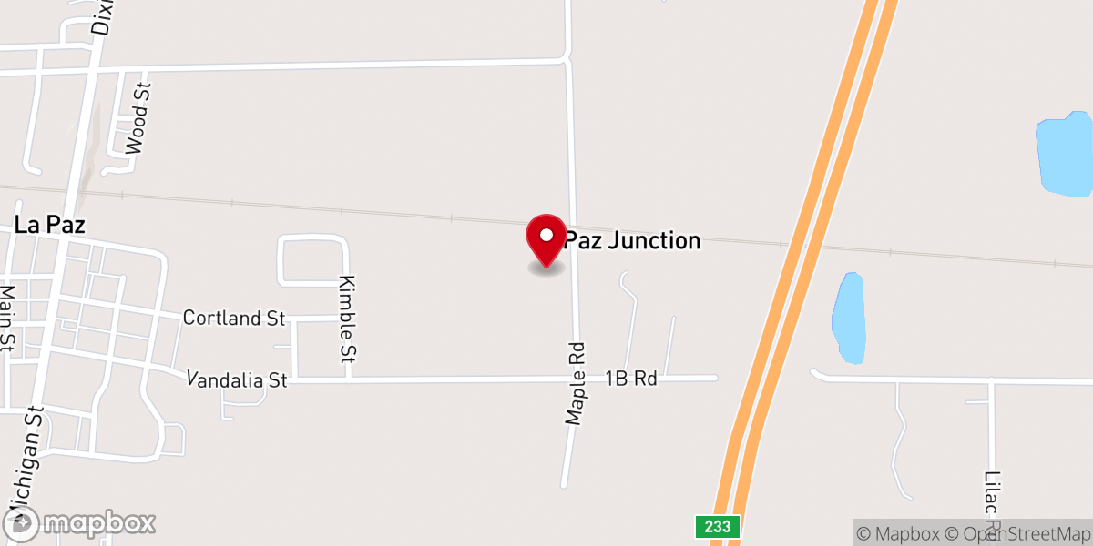 Map showing location of Cornerstone Community Fellowship