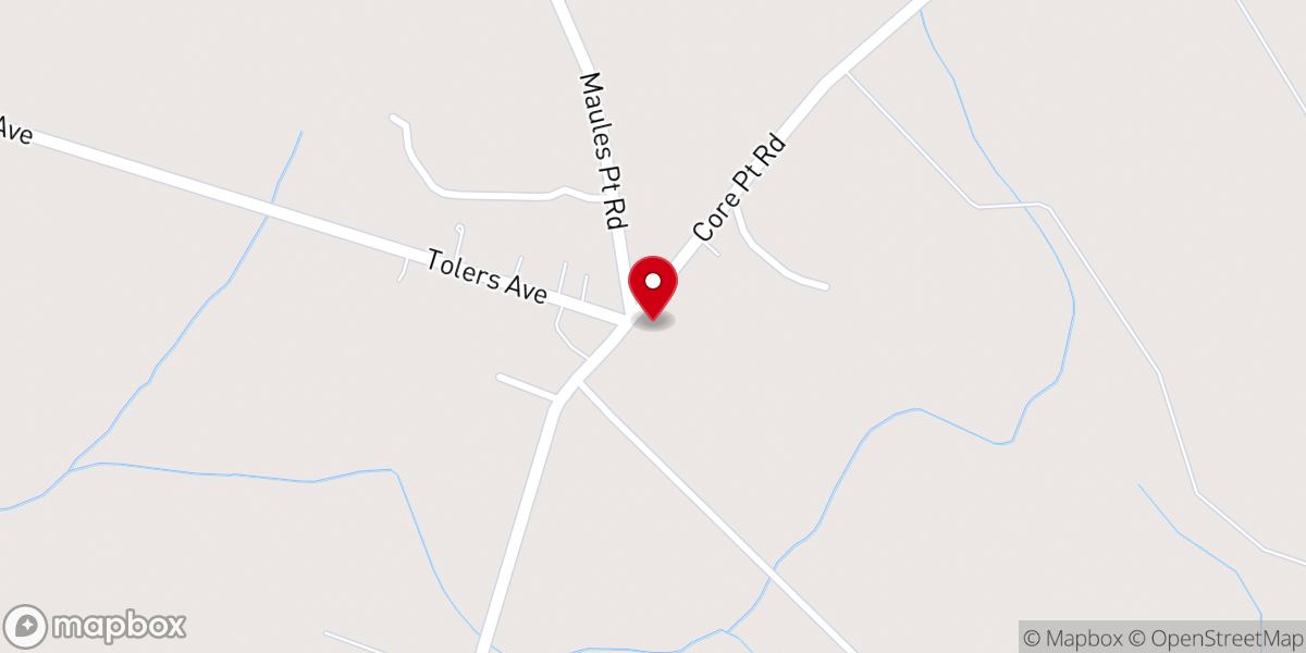 Map showing location of Gerards Chapel