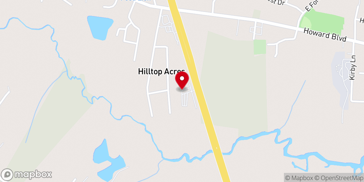 Map showing location of SNL Church