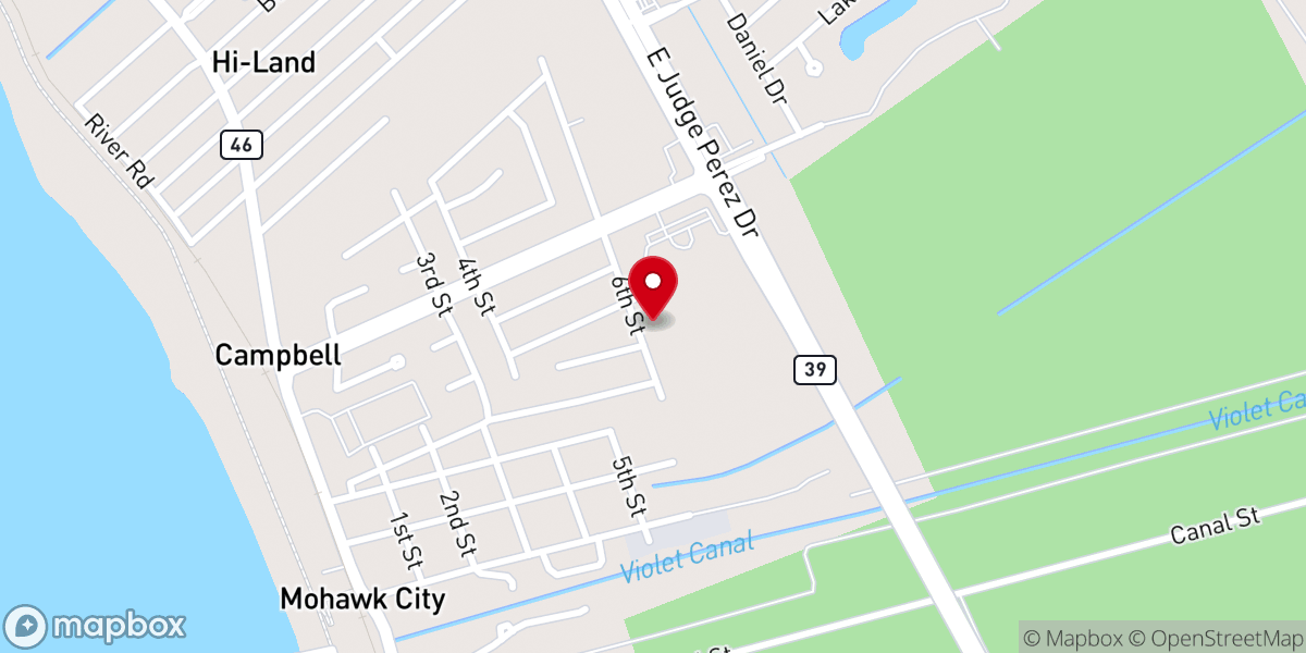 Map showing location of A Closer Walk Meeting the Need Ministry Inc