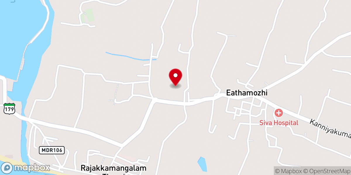Map showing location of Full Gospel Pentecostal Church Dharmapuram