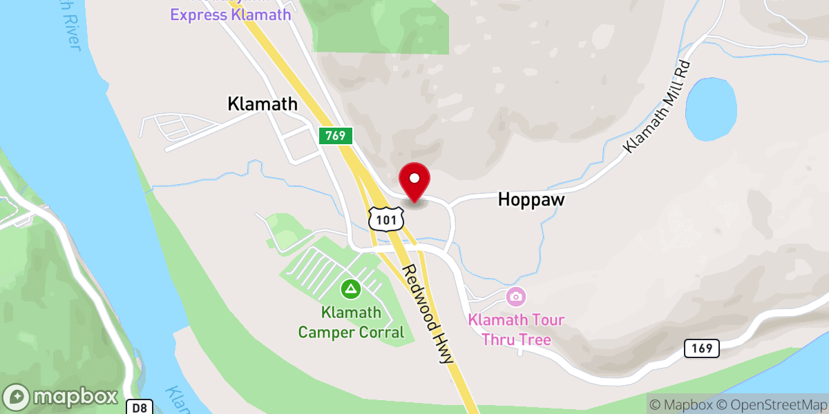 Map showing location of St Robert and St Anne Mission
