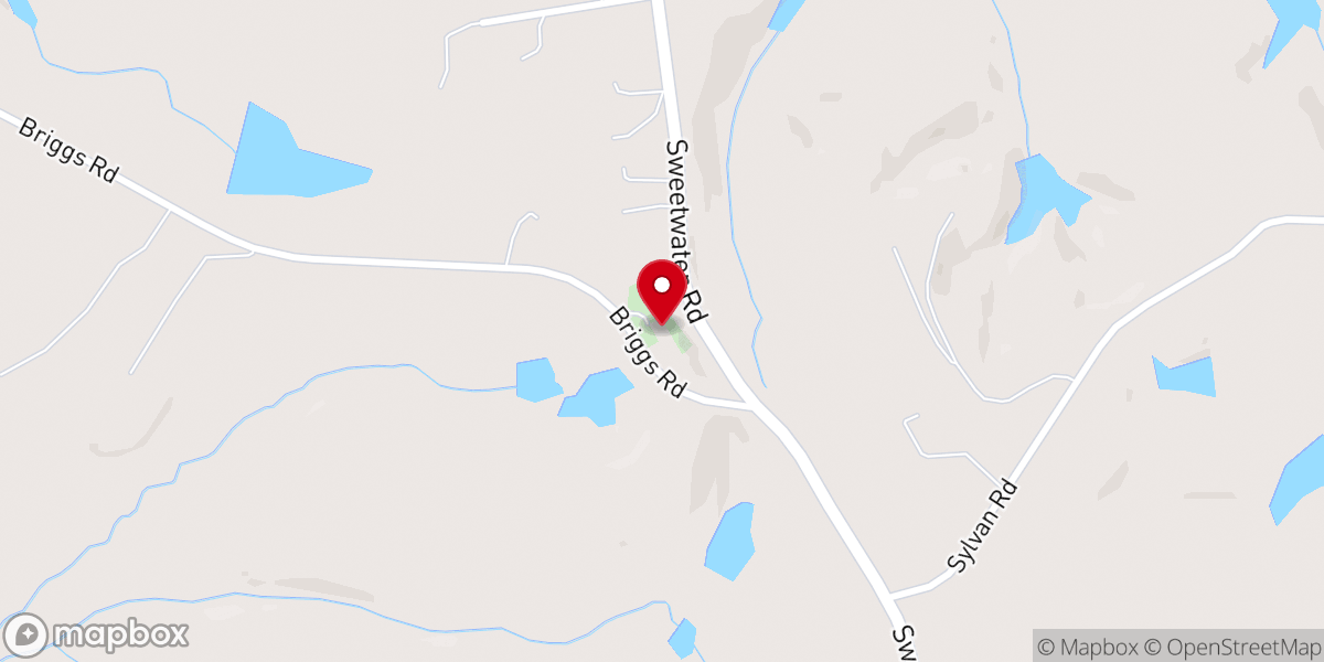 Map showing location of Young Macedonia Church