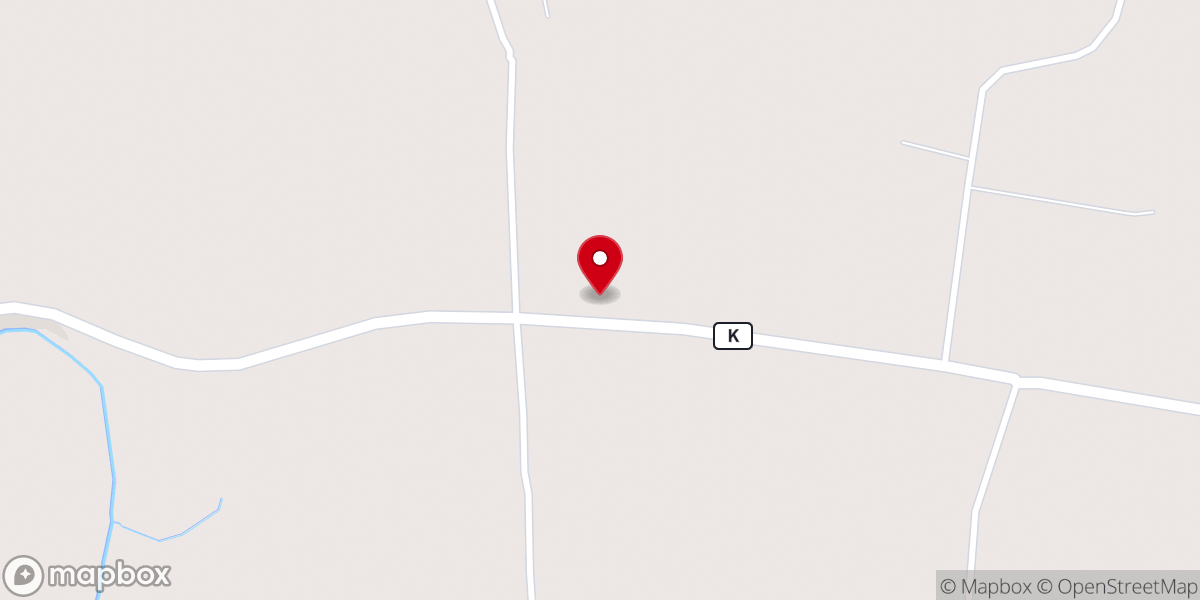 Map showing location of Marvin Chapel