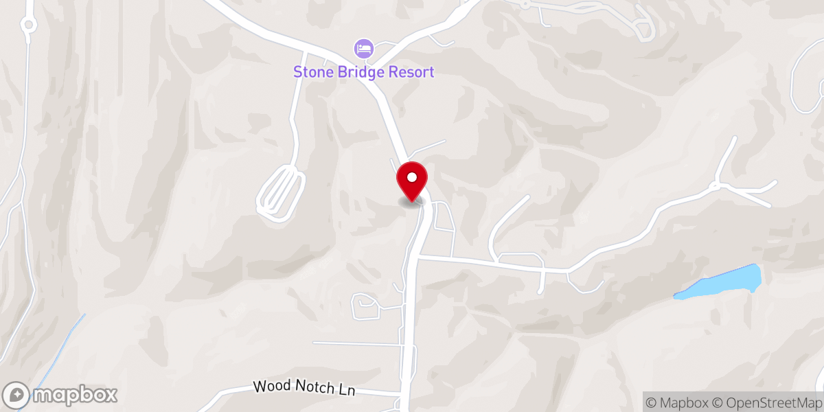 Map showing location of Praise & Worship Lutheran Church
