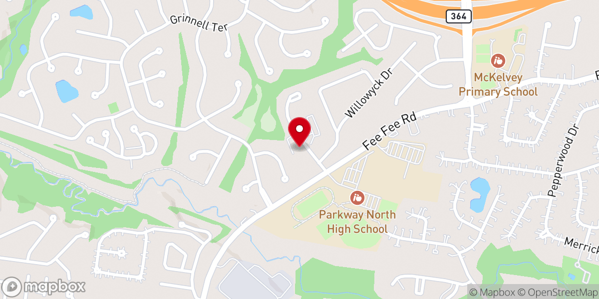 Map showing location of Center For Spiritual Living