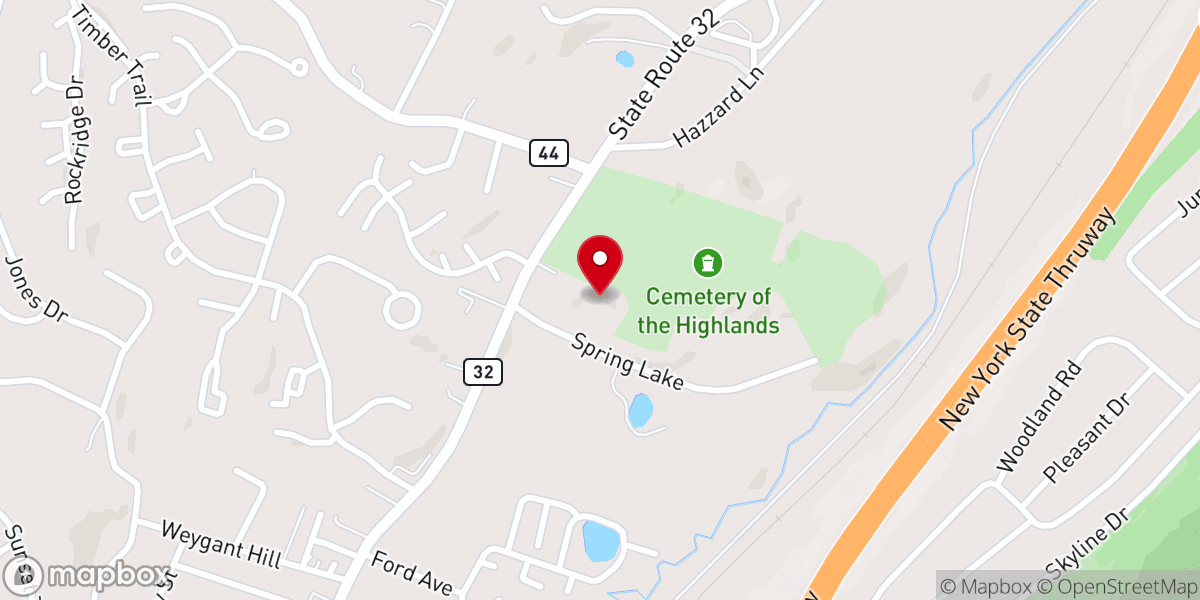 Map showing location of Toldos Yoel Inc