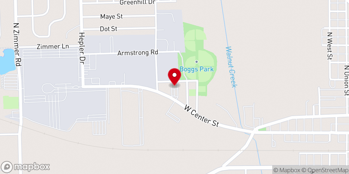 Map showing location of The Ruwm
