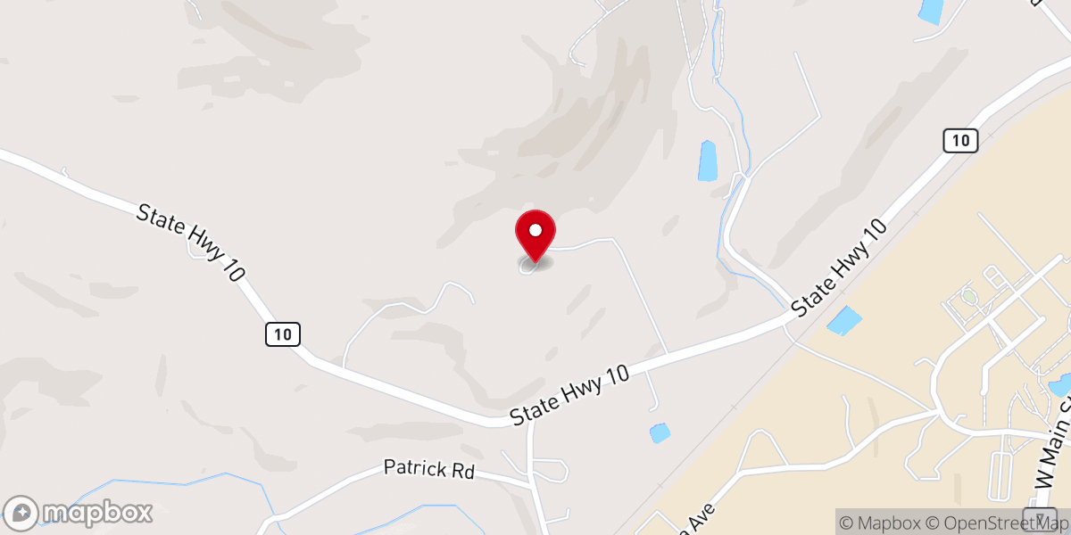 Map showing location of Saint John of San Francisco Orthodox Monastery