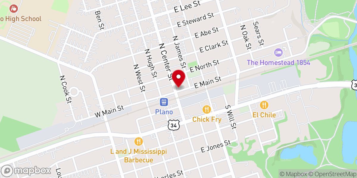 Map showing location of Kingdom Outreach