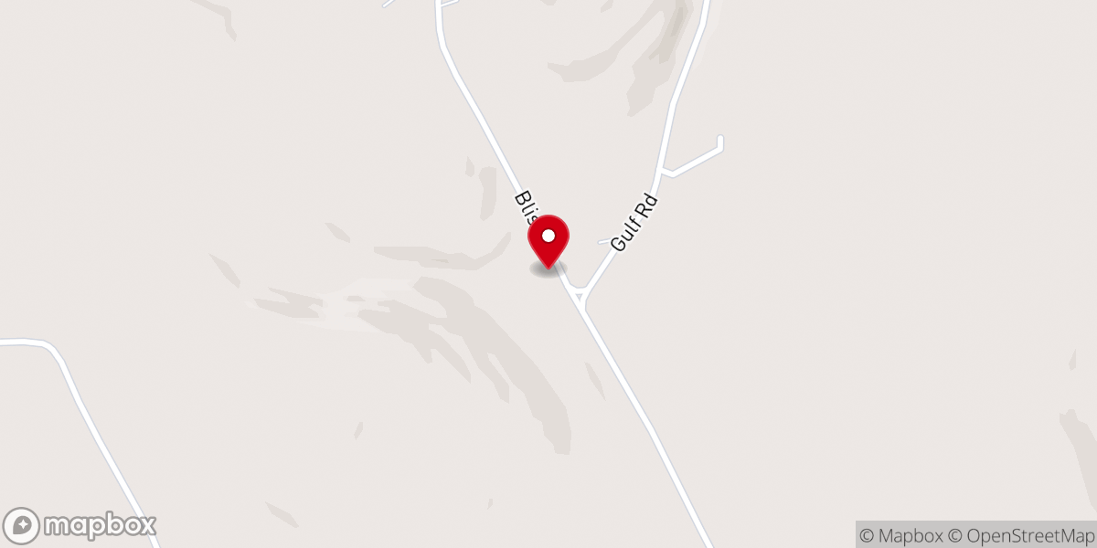 Map showing location of Bliss Keith
