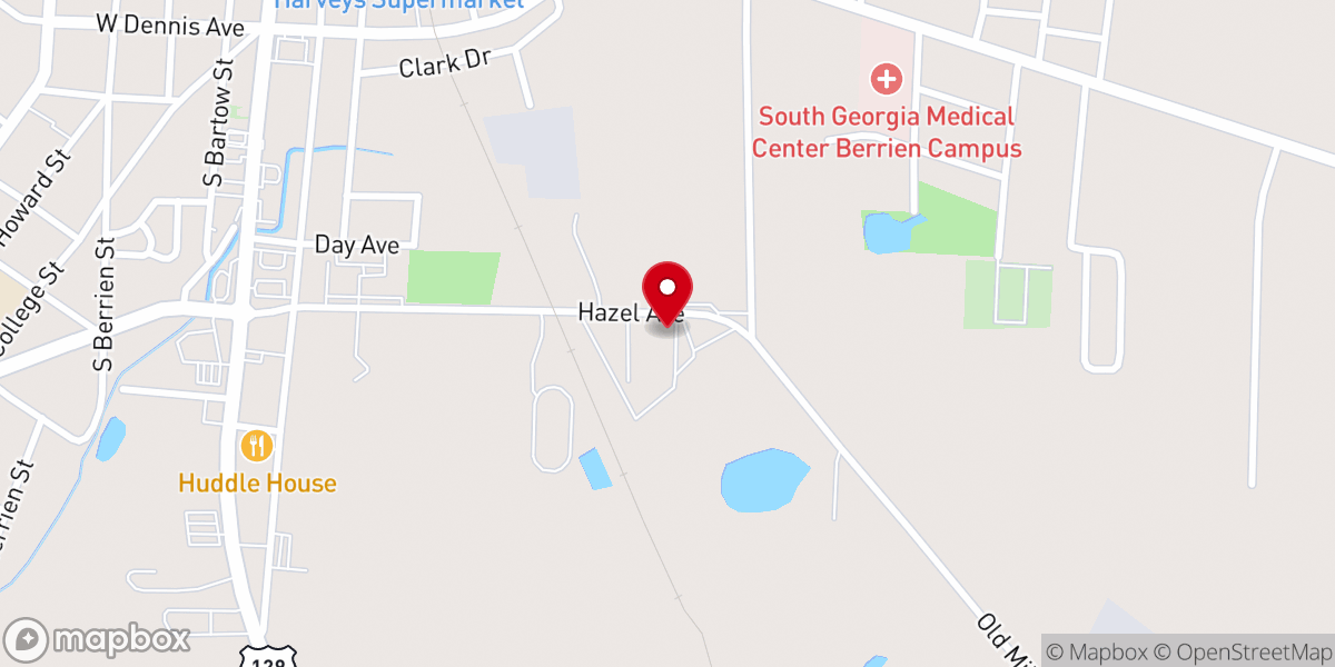 Map showing location of Call to Faith Tabernacle